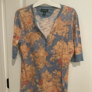 Ralph Lauren floral top small